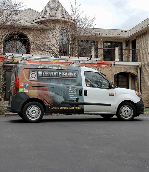 Dryer Vent Cleaning Suffolk County LLC Van